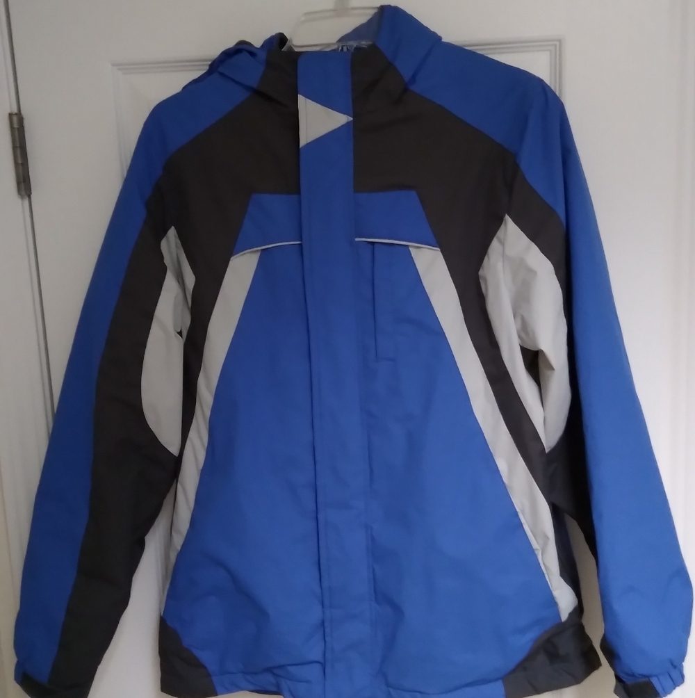 Arizona Jean Company Boy's Blue and Black Ski Jacket